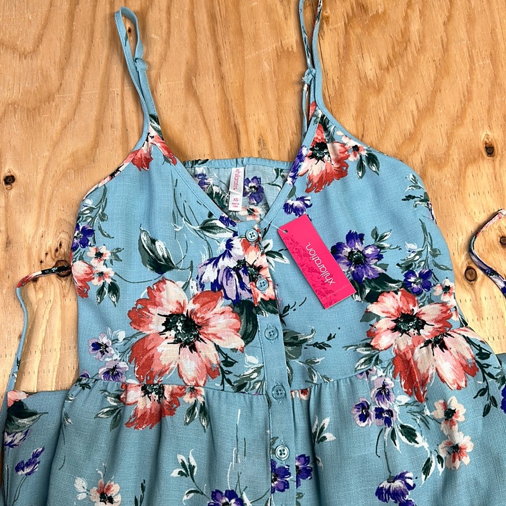 Xhilaration Dusty Blue Sundress